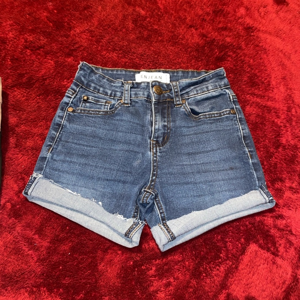 Women's Blue Denim Shorts